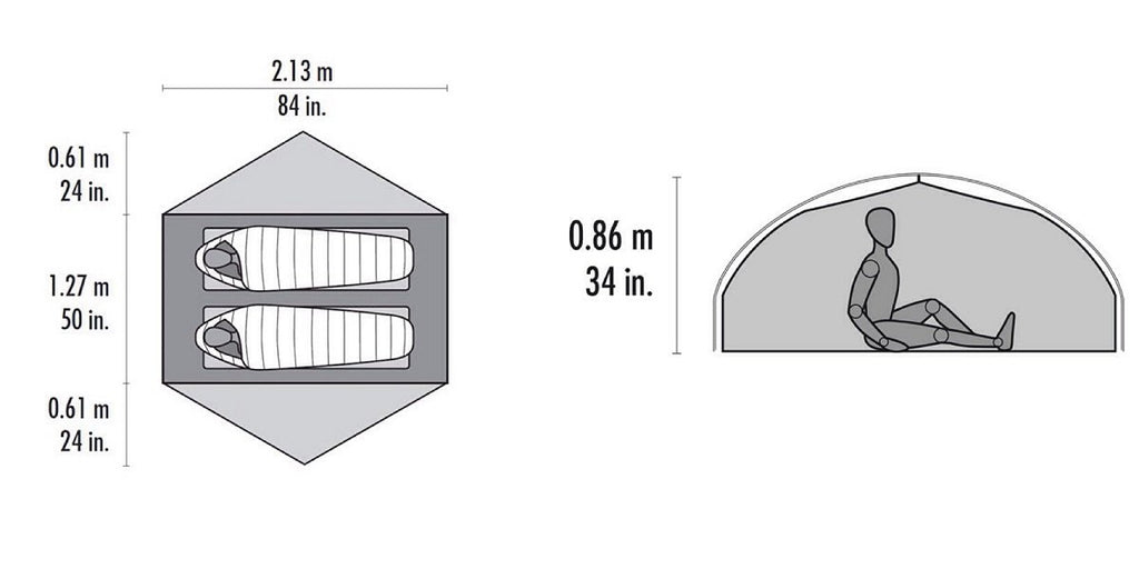 MSR Carbon Reflex 2 Tent V5
