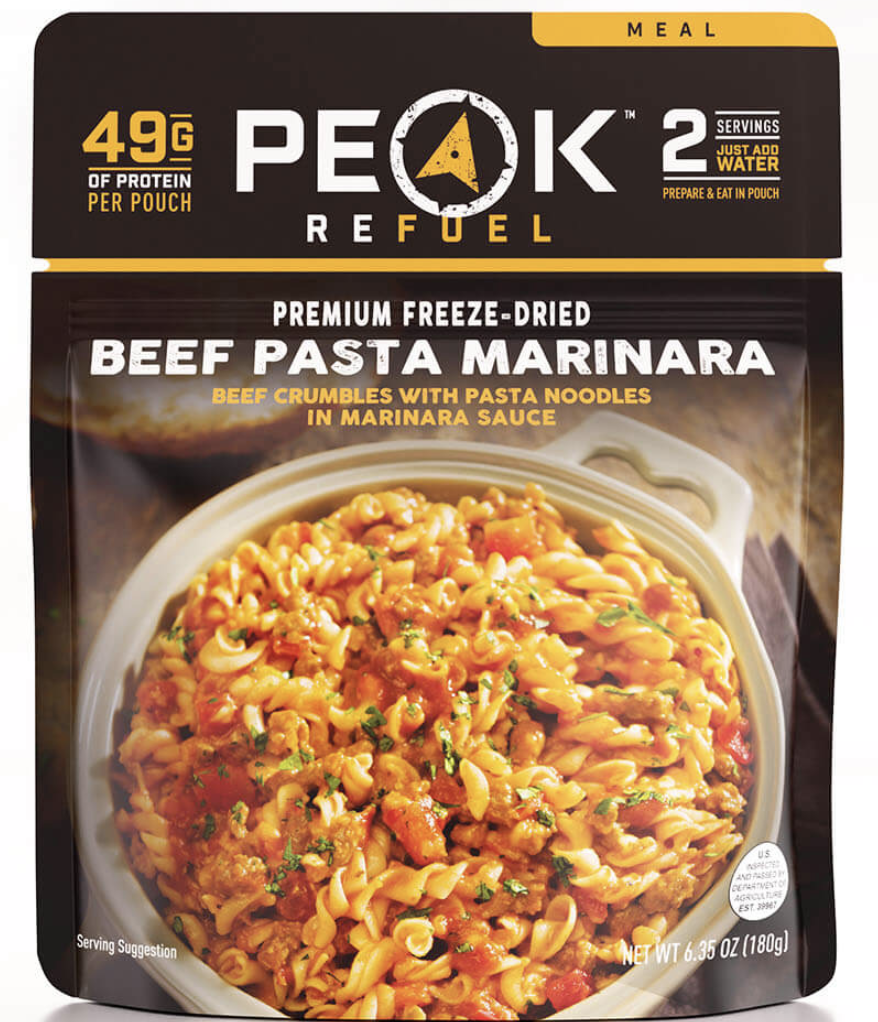 Peak Refuel Dehydrated Meals