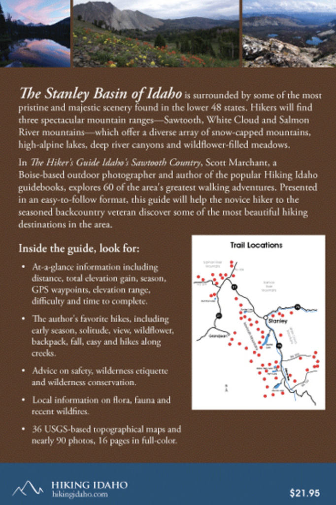 The Hiker's Guide Book- IDAHO's Sawtooth Country