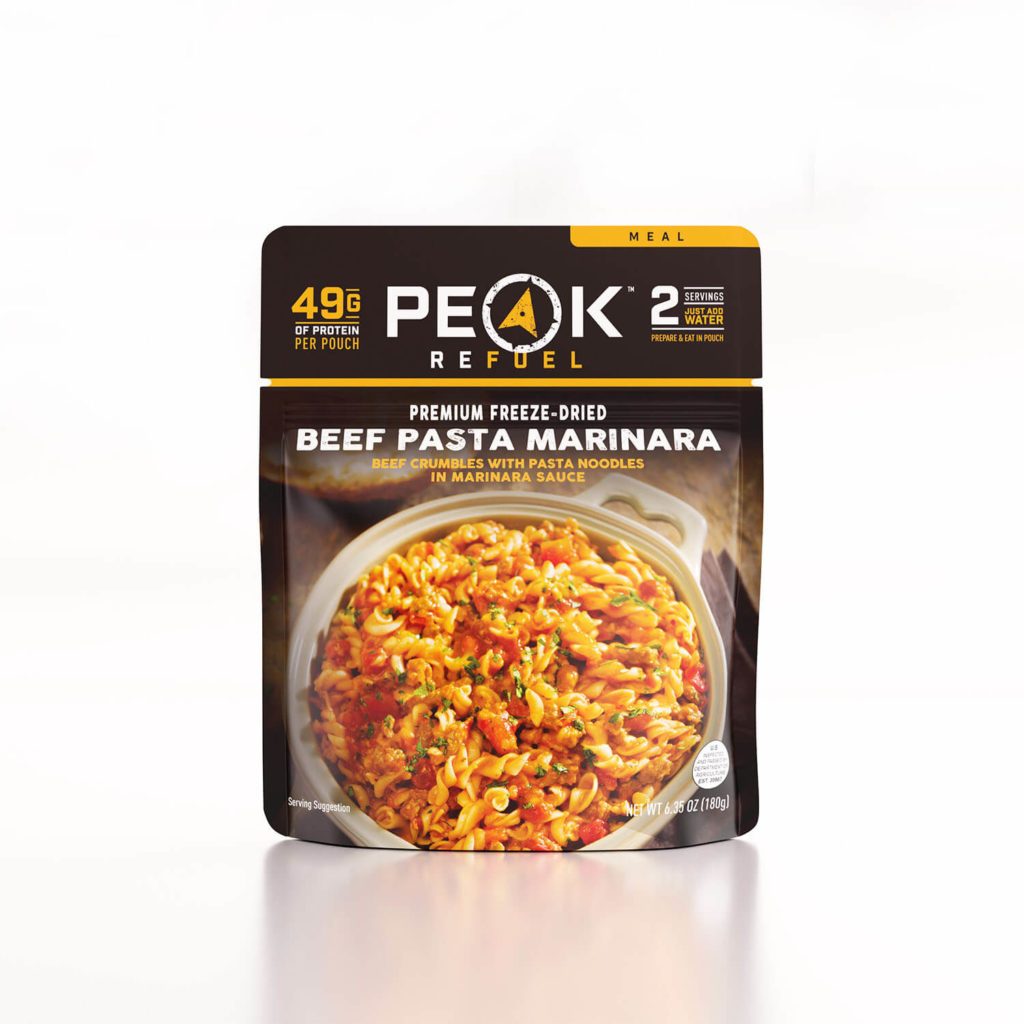 Peak Refuel Dehydrated Meals