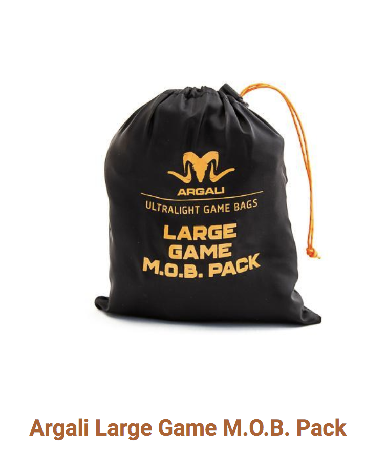 Argali Large Game M.O.B. Pack Game Bag Set