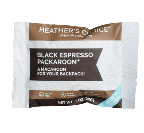 Heather's Choice Black Espresso Packaroons - Single Serving