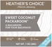 Heather's Choice Sweet Coconut Packaroons -Single