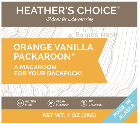Heather's Choice Orange Vanilla Packaroons -Single Serving