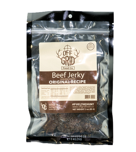 OFF GRID FOOD - Beef Jerky