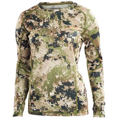 Sitka Women's Core Lt Wt Crew-Long Sleeve